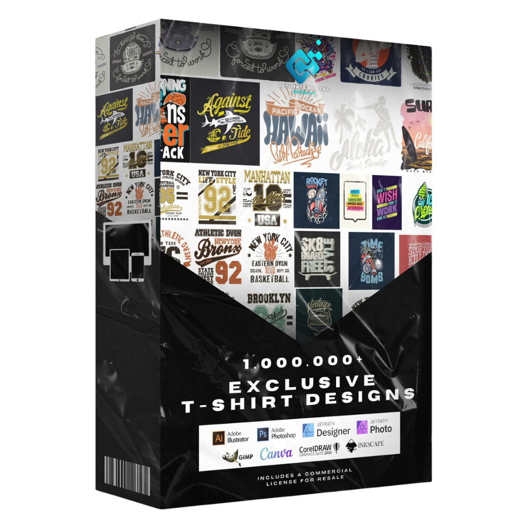 Over One Million T-Shirt Designs Bundle 3.0