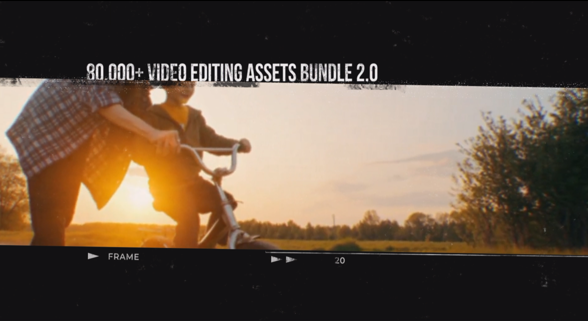 80.000+ Video Editing Assets Bundle 3.0